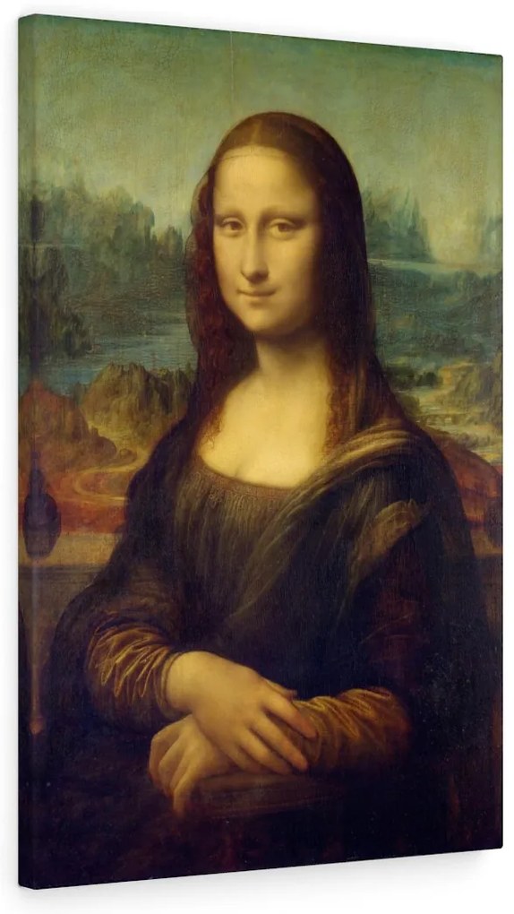 Tablou canvas Monalisa - Leonardo Da Vinci 120x80 cm