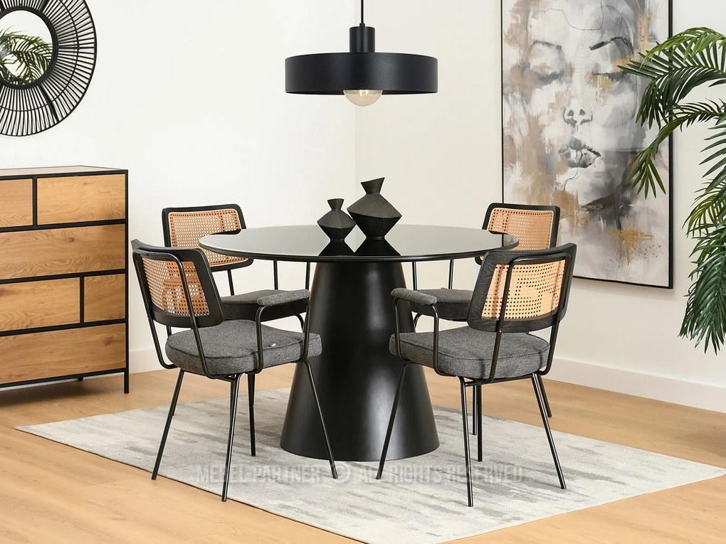 Scaun Cleo (grafit + negru). 1110977