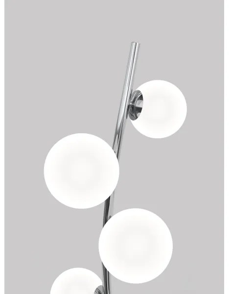 LED Lampadar NANCY Wofi 3014-907 9xG9/3,5W/230V crom lucios