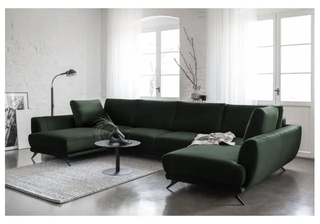 Colțar Larco 362cm verde