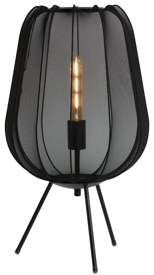 Veioză neagră (înălțime 60 cm) Plumeria – Light &amp; Living