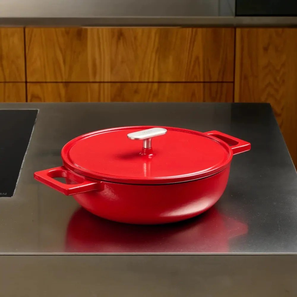 Tigaie cu capac din fontă ø 26 cm tegame Mattia 3.0 – FABINI