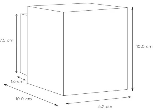Lucide 23253/01/31 - Aplica perete XERA 1xG9/42W/230V alba