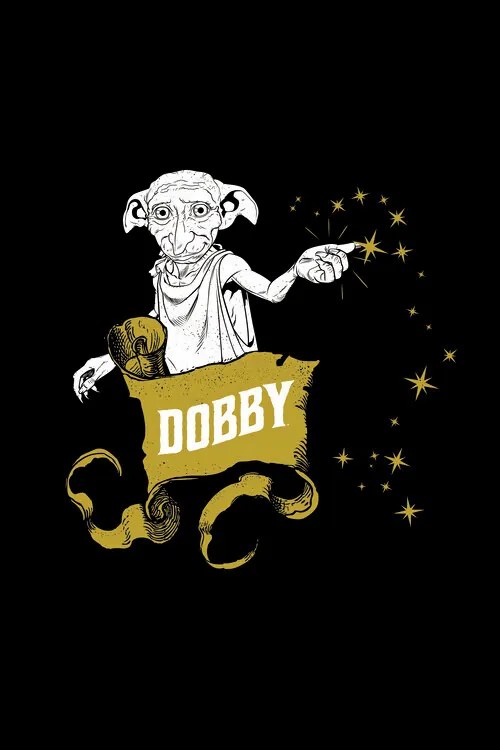 Poster de artă Harry Potter - Dobby