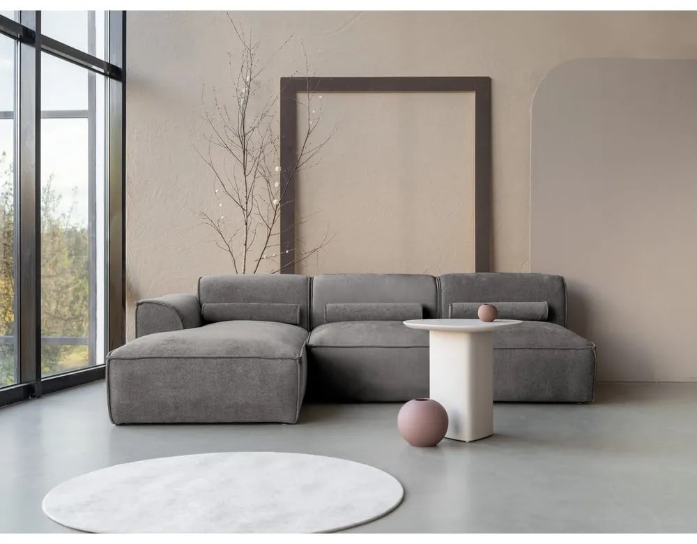 Colțar gri deschis (cu colț pe partea stângă ) Flex Felix – Miuform