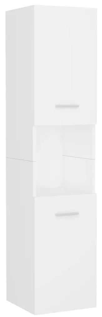 Set mobilier de baie, alb, PAL Alb, 90 x 38.5 x 46 cm, 1