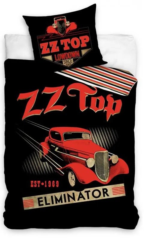 ZZ Top Eliminator husa de pat 140×200cm, 70×90 cm