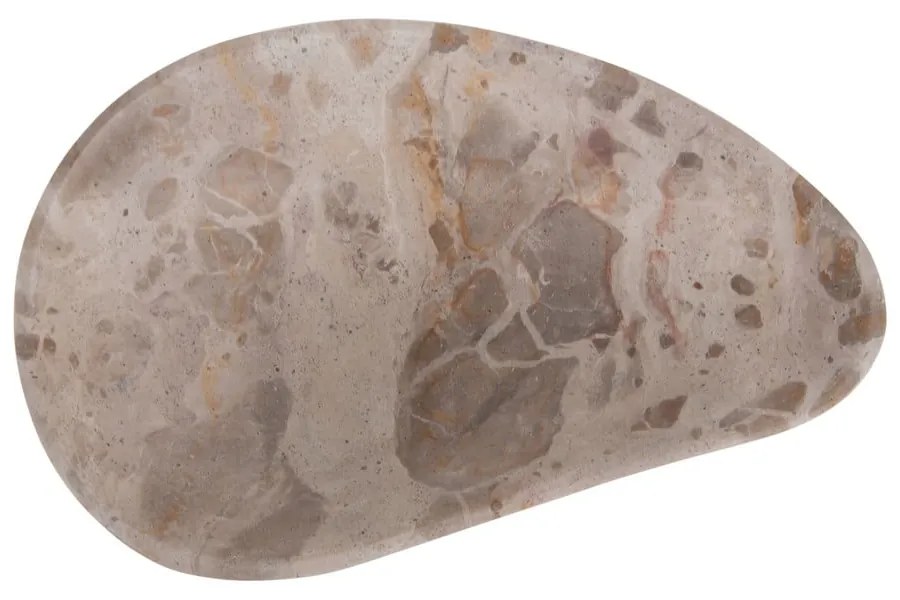 Bol decorativ din marmură 12,5x20 cm Organic – PT LIVING