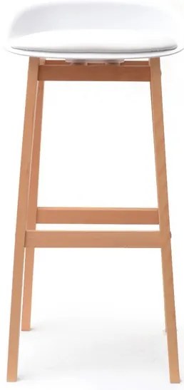 Scaun Rita (alb + fag). Promo -21%. 1110737