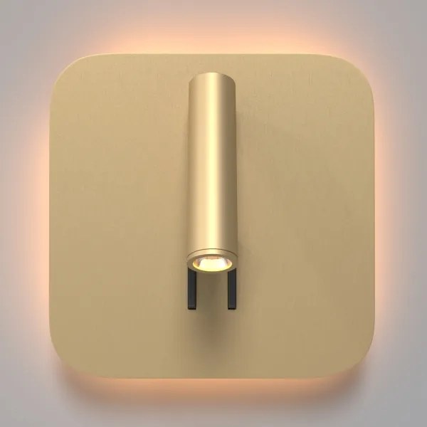 Spot LED de perete Maytoni C175-WL-01-6W-MG IOS LED/9W/230V auriu