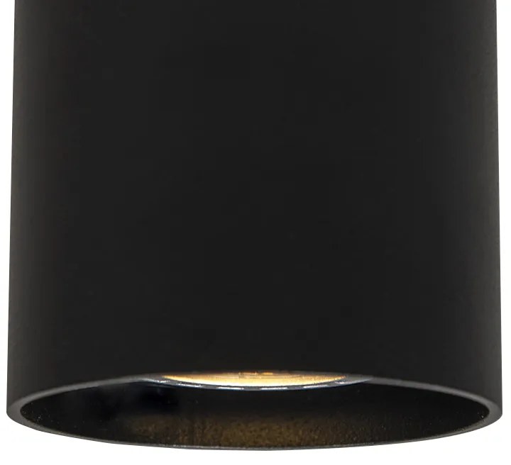 Spot inteligent negru auriu incl. WiFi GU10 - Tubo