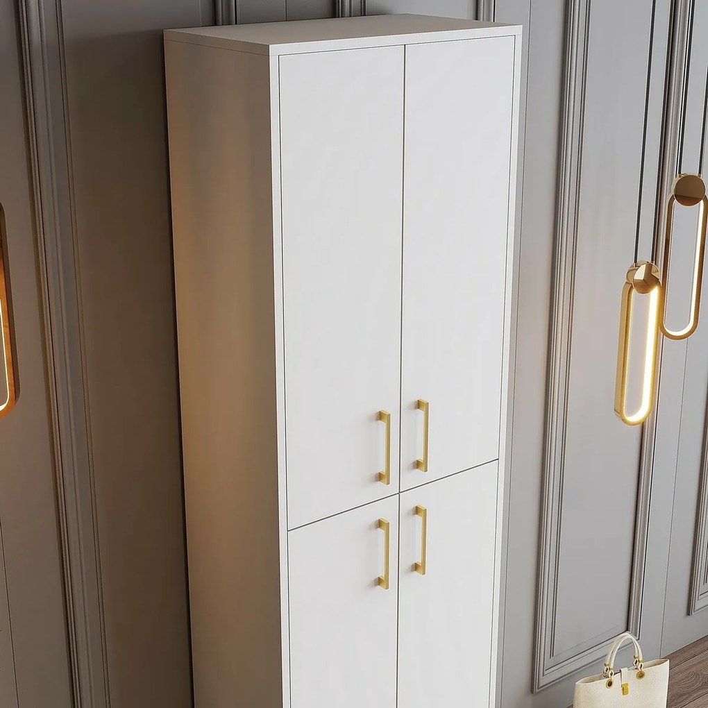 Dulap Berlin White and Gold