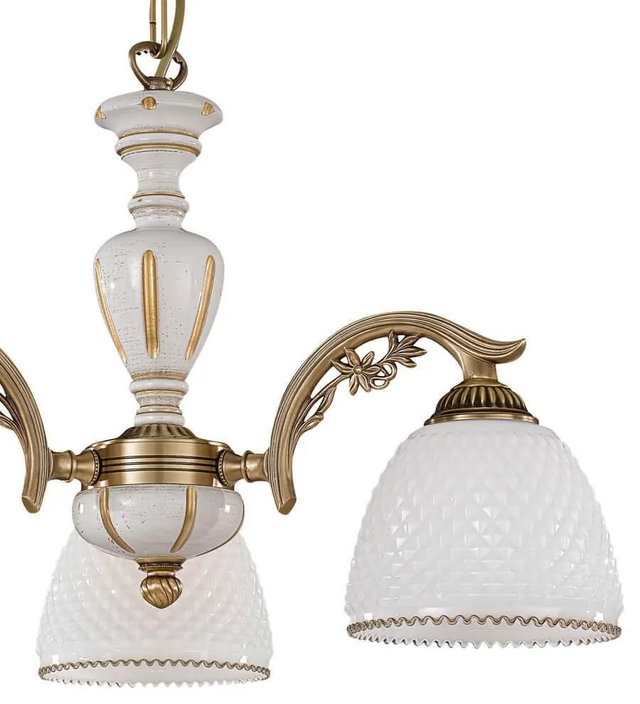 Candelabru din alama cu 3 brate design italian 8606
