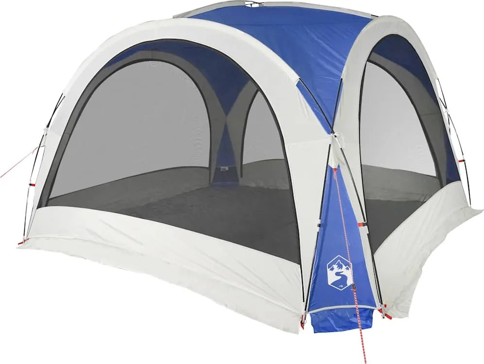 vidaXL Cort de petrecere, albastru, impermeabil