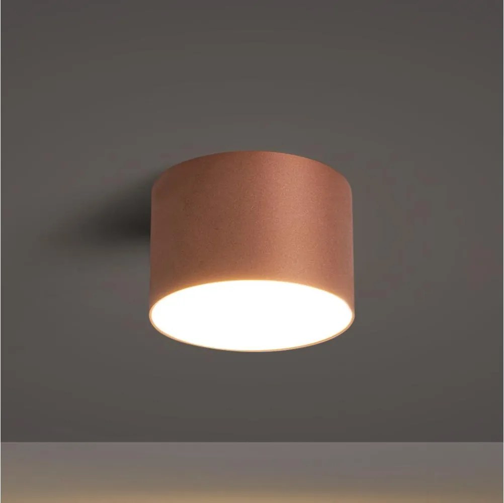 BRILAGI - Plafonieră de exterior FORIS LED/9W/230V Ø 9 cm bronz IP44