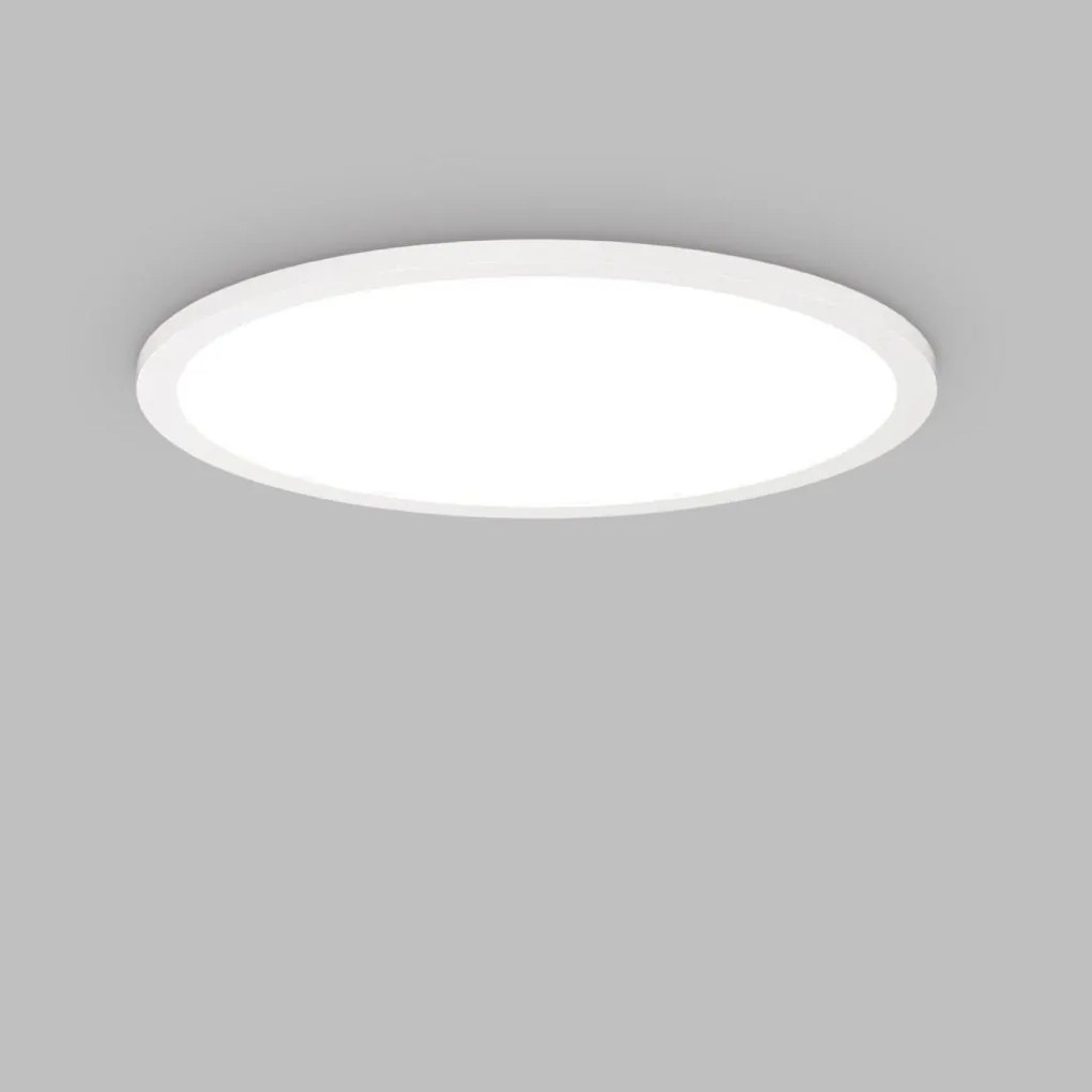 Plafoniera LED moderna Fly slim pl d45 3000k alba