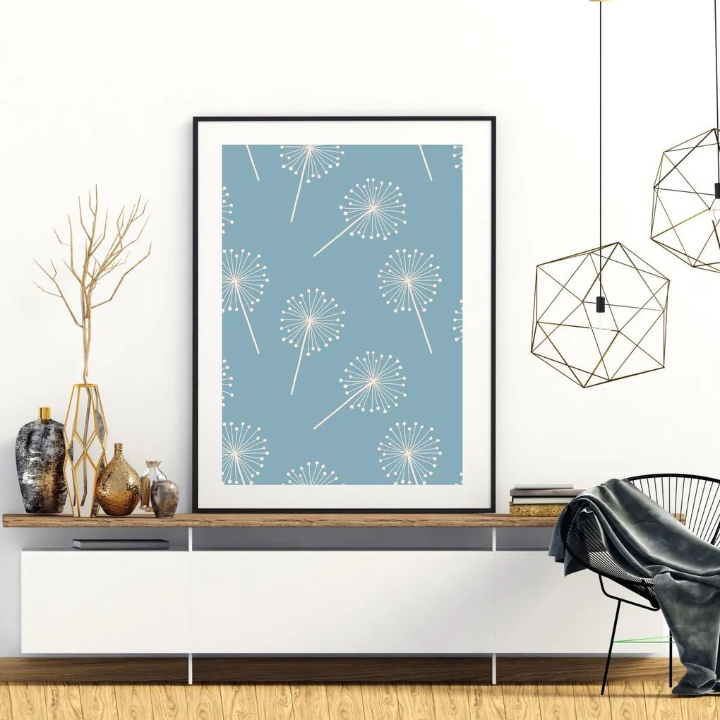 Poster - Fulgi de păpădii (A4)