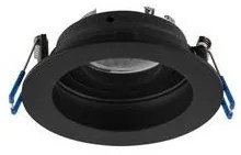 Spot incastrabil directionabil GU10 SELENITE negru