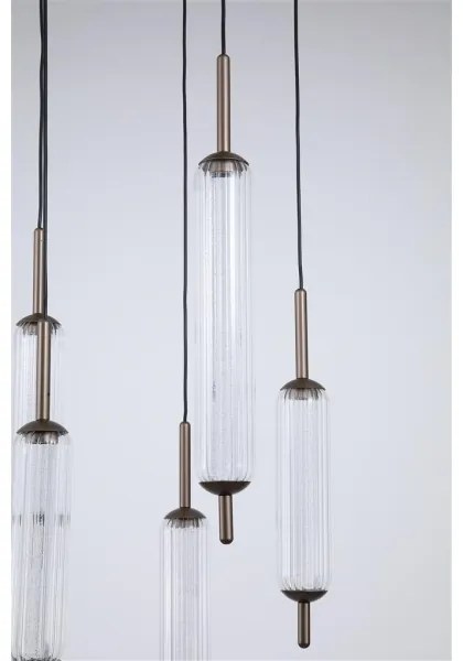 Searchlight 76210-5CL - Lustră LED dimabilă suspendată pe cablu CATTAIL LED/24W/230V