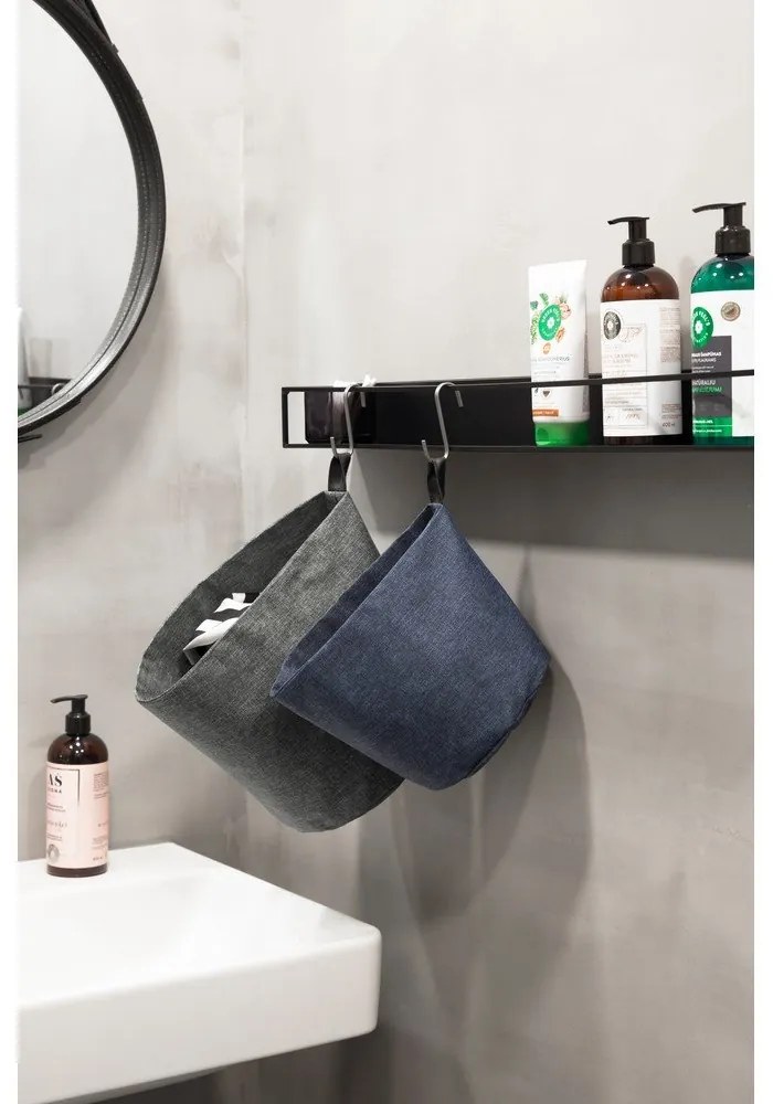 Coș de depozitare din material textil ø 22x22 cm Soft Storage – Bigso Box of Sweden