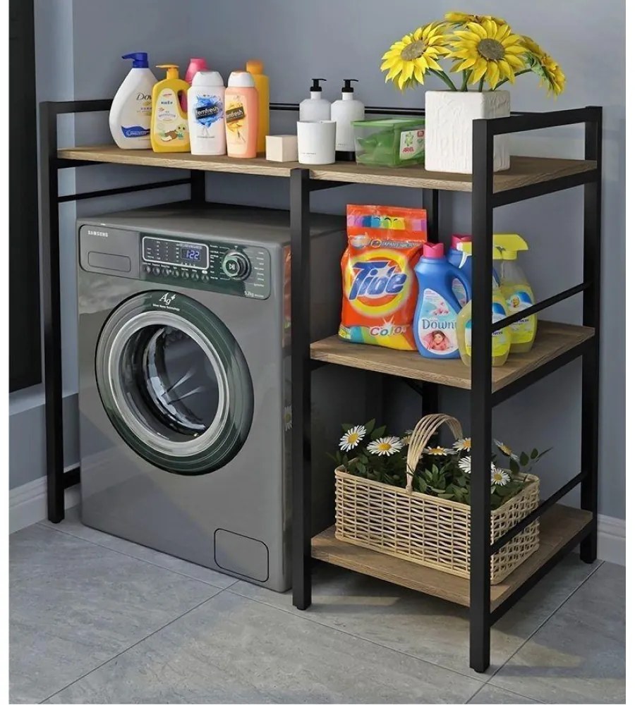 Raft deasupra mașinii de spălat BARNET, stejar