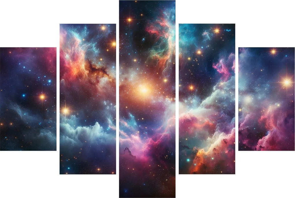 Tablou - Univers întunecat (150x105 cm)