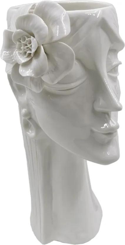 Vaza din portelan Woman 17,8x15,5x30,8 cm Mauro Ferretti