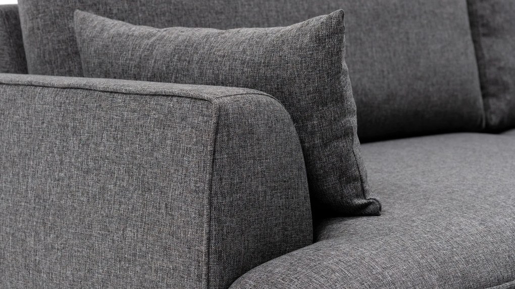 Canapea de colț Felix Extra Soft Corner Sofa Right - Dark Grey