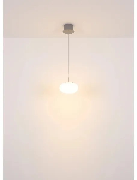 Lustră LED pe cablu Globo 15744HN QUINTARA LED/6W/230V alb