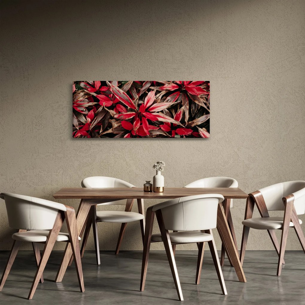Tablou - Petale roșii (120x50 cm)