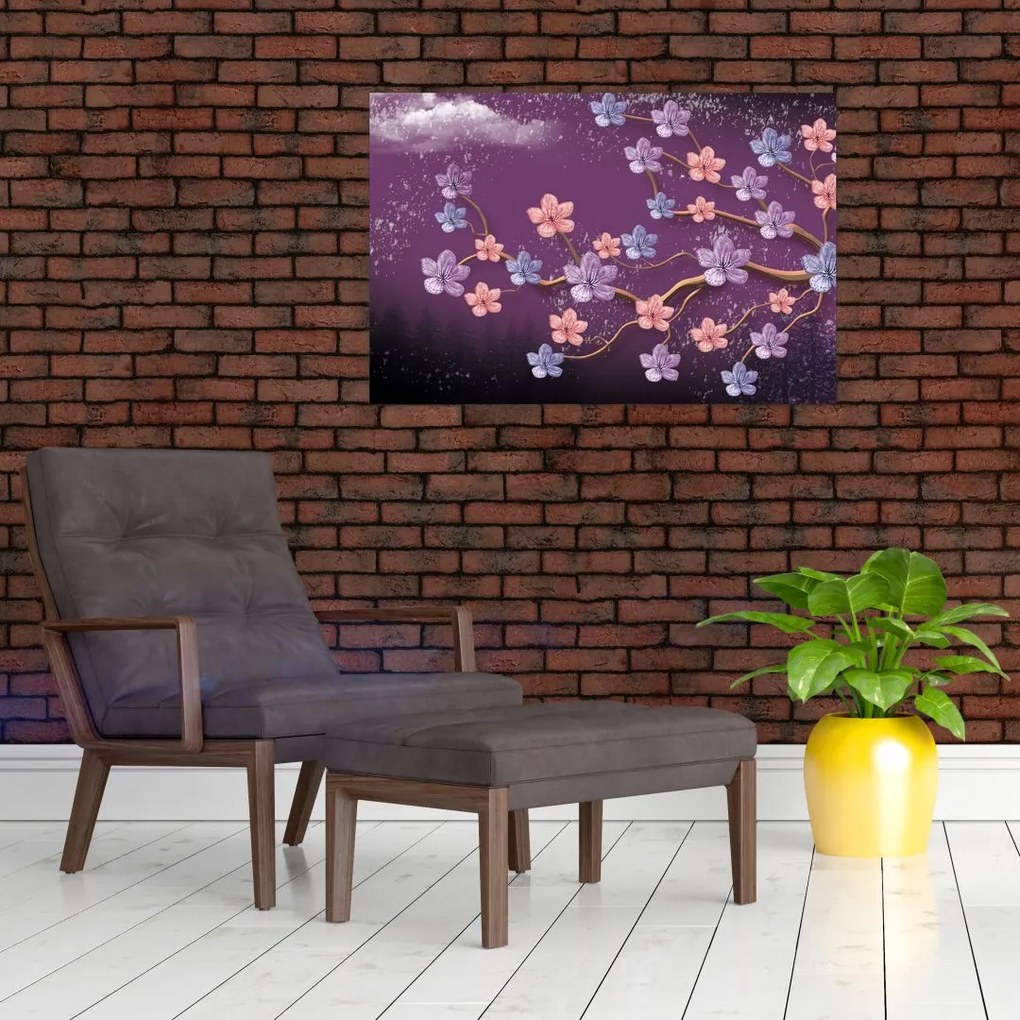 Tablou - Amurg de primăvară (90x60 cm)