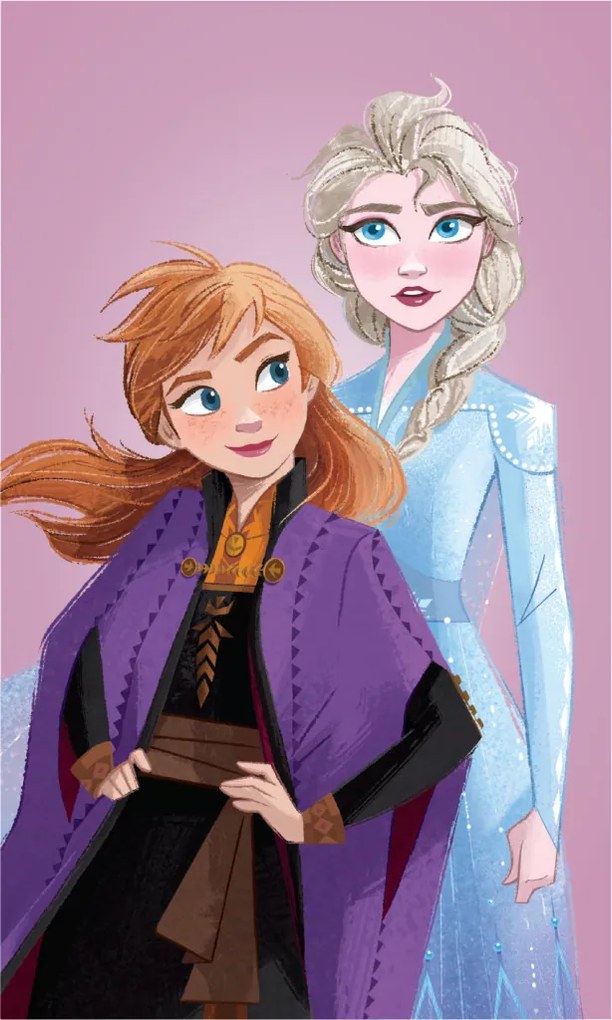 Disney Regatul de gheață Grace prosop de mână, prosop de față, prosop 30x50cm