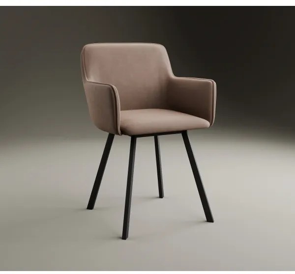 Scaun de sufragerie AMELIA taupe