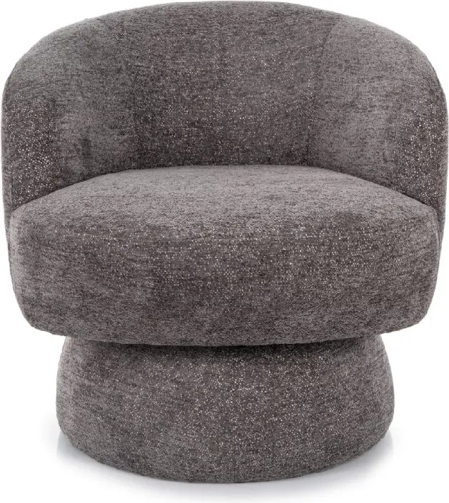 Fotoliu design rotativ COSMIC RAVEN, gri