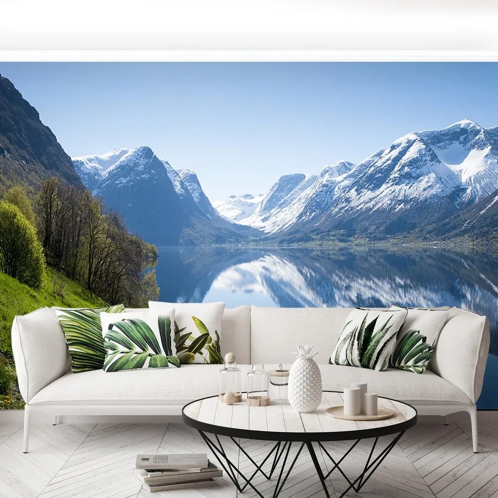 Fototapet Fjord In Norvegia