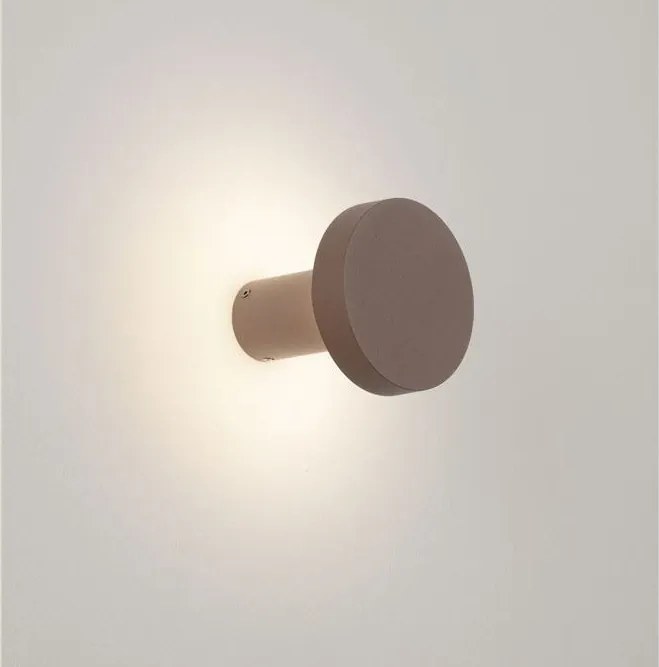 Aplica ambientala exterior IP65 LED 2700K GONG corten