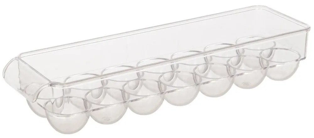 Recipient din plastic pentru ouă 14 buc, 37 x 11 x 8 cm