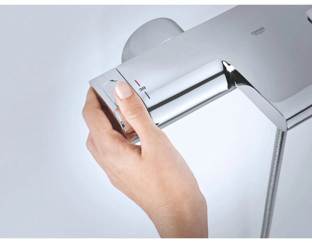 Grohe Grohtherm baterie cada-dus perete da crom 34174001