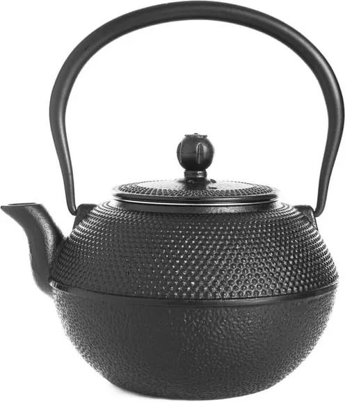 Ceainic din fontă Bambum Taşev Linden, 1,2 l, negru