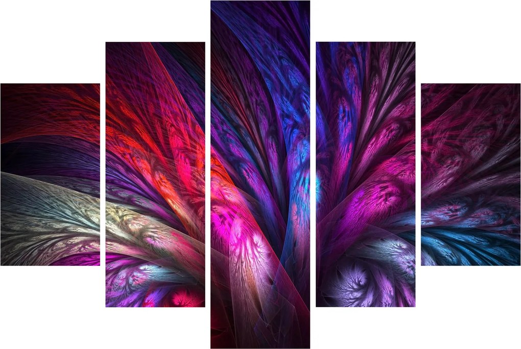 Tabloul abstract cu copacul (150x105 cm)