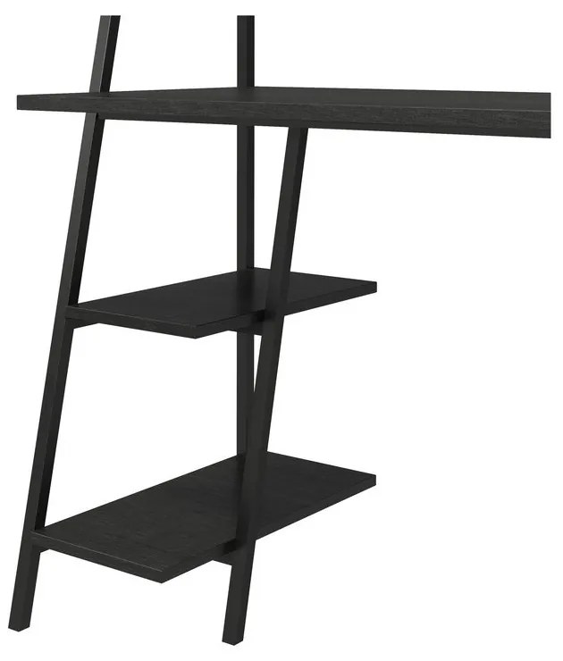 Birou de perete cu blat cu aspect de lemn de stejar 51x111 cm Bushwick – Novogratz