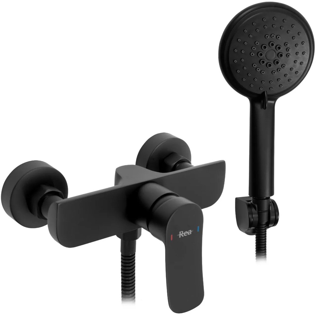 Baterie de duș REA Dart Black