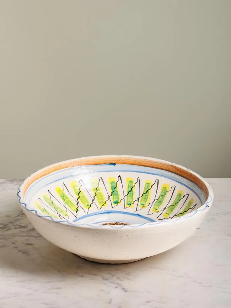 Bol din ceramica D38.5cm Fez