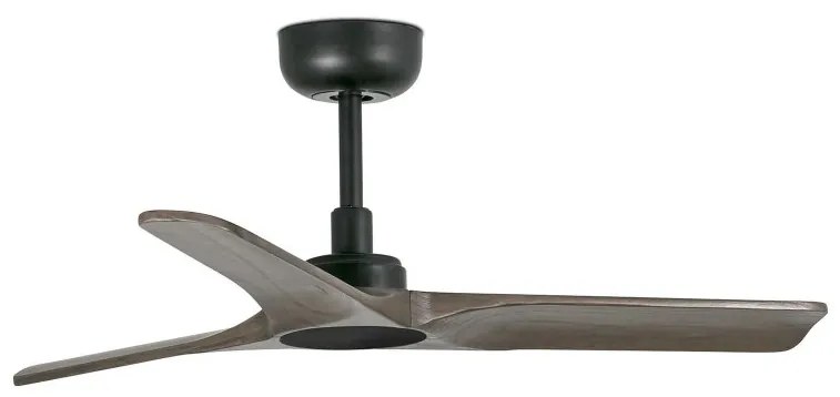 Ventilator de tavan cu telecomanda HEYWOOD S negru/stejar inchis