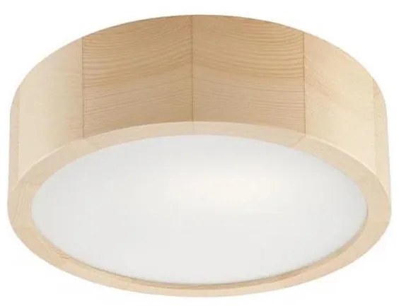 Lustr NATURAL 1xE27/60W/230V, pr. 27 cm, pin masiv
