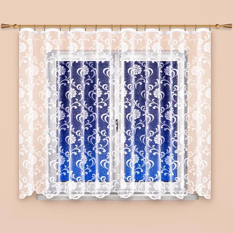 Perdea finisată din jacard NINA 350 x 160 cm