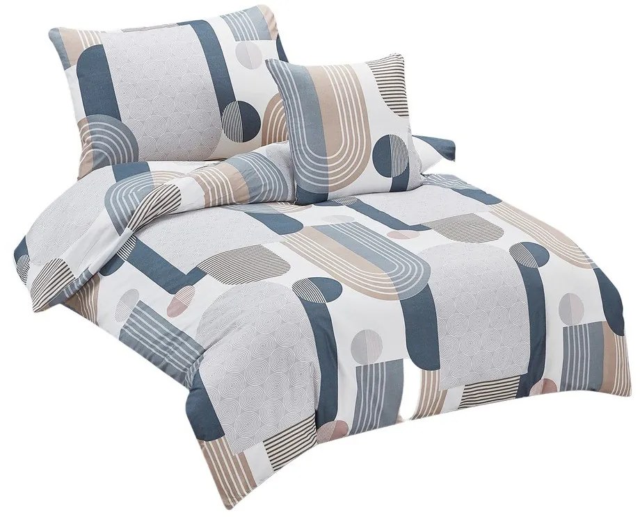 Lenjerie de pat din microsatin pentru pat de o persoană cu 3 piese 140x200 cm Beryl – My House