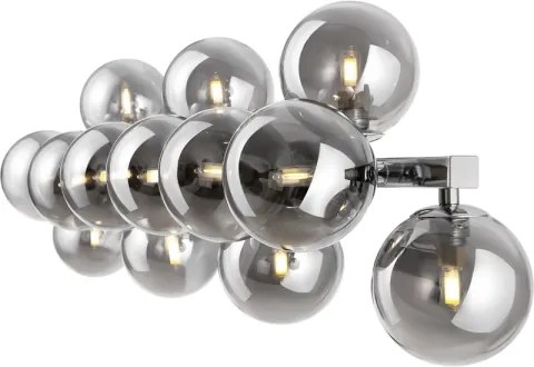 Maytoni MOD547WL-13CH - Aplica de perete DALLAS 13xG9/28W/230V fumurie