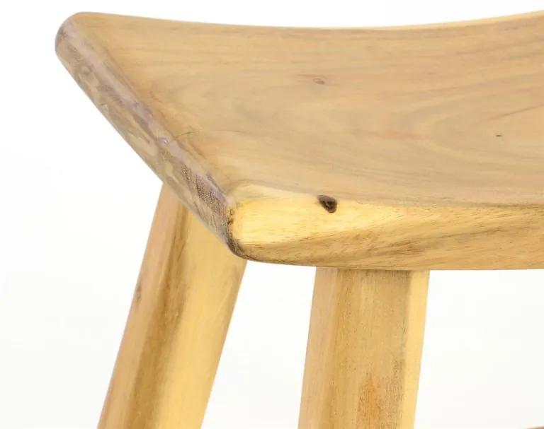 Scaun DIVERO realizat din lemn masiv de SUAR