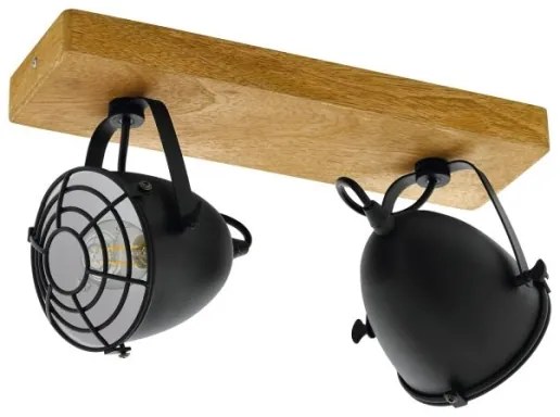 Eglo 44092 - Spot orientabil GATEBECK, 2xE14/40W/230V